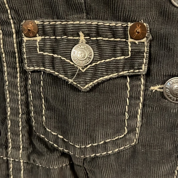 True Religion Corduroy Blazer Jacket XS - Picture 7 of 16